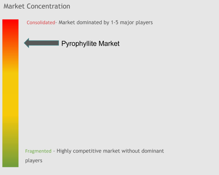 Pyrophyllite Market Concentration